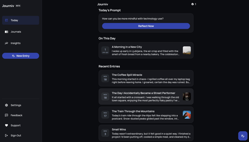 Journiv self hosted journal app
